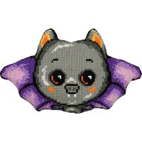 Vervaco Little bat Kruissteekvormkussen pakket met rug PN-0216263