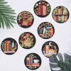 Diamond painting onderzetters boeken (8 stuks)