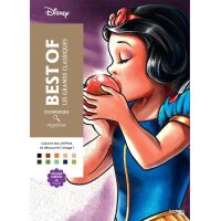 Coloriages Mystères Disney Les Grands Classiques Best Of - Kleuren op nummer voor volwassenen en kinderen