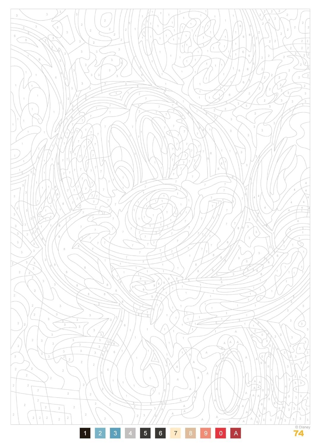 Coloriages Mystères Disney Les Grands Classiques Best Of - Kleuren op nummer voor volwassenen en kinderen - Afbeelding 5