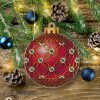 Wonderland Crafts Kerstbal borduren FLW-021