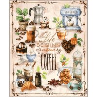 LanArte Coffee lover's delight PN-0226410 borduren (pakket)
