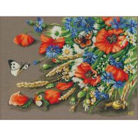 LanArte Marjolein Bastin Treasures of the meadow PN-0205694 borduren (pakket)