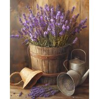 Lavendelpracht Diamond Painting
