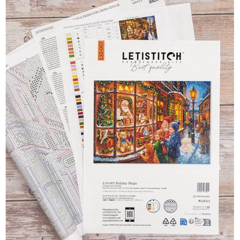 Leti Stitch Holiday Magic L10-007