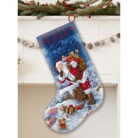 Leti Stitch Silent Night Gift Stocking L10-001