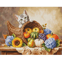 Luca-S Autumn Harvest BU5113 borduren