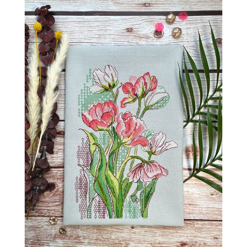 RIOLIS Graceful Tulips 2354 borduren