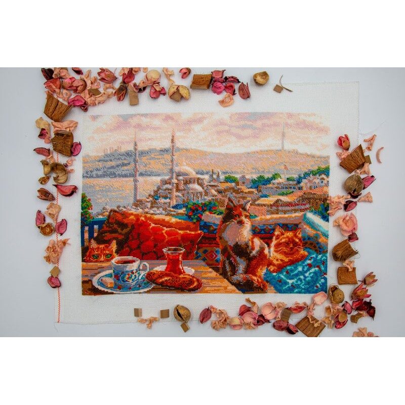 RIOLIS Istanbul Cats 2342 borduren