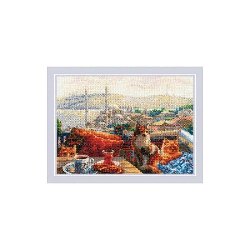 RIOLIS Istanbul Cats 2342 borduren