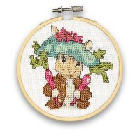 The Crafty Kit Company Benjamin Bunny CSKBP-021 inclusief borduurring