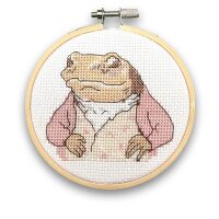 The Crafty Kit Company Jeremy Fisher CSKBP-023 inclusief borduurring