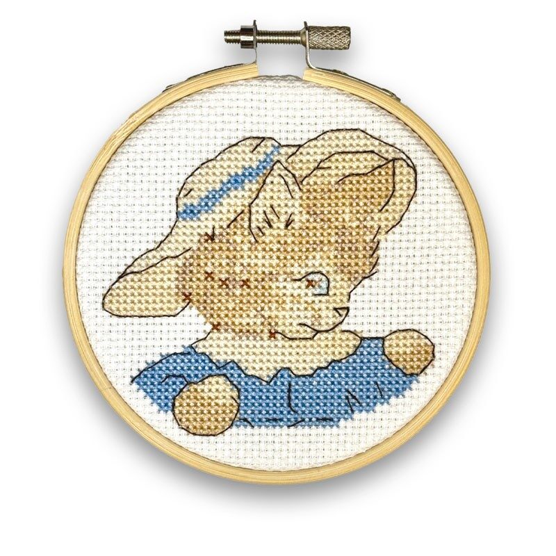 The Crafty Kit Company Tom Kitten CSKBP-020 inclusief borduurring