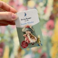 The Crafty Kit Company Wooden Needle Minder Benjamin Bunny NMBP-024