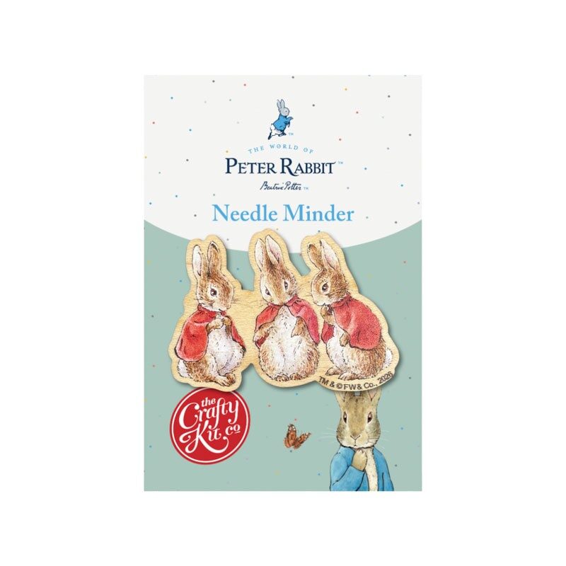 The Crafty Kit Company Wooden Needle Minder Flopsy