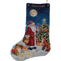 Vervaco Kerstsok Een ontmoeting op kerstavond borduren PN-0246730