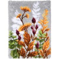 Vervaco Knooptapijt Herfstbladeren en bloemen PN-0201725