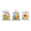 Vervaco Kruidenzakje Zonnebloemen set van 3 PN-0178429 borduren (pakket)