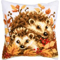 Vervaco Kruissteekkussen Egeltjes in de herfst PN-0220606