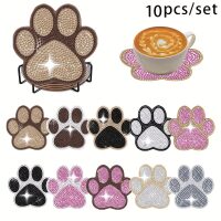 Diamond Painting Vorm onderzetters pootjes (10 stuks)