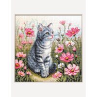 Aine Garden Whiskers A1041 borduren (pakket)