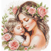 Andriana Mom's hugs M-47 borduren (pakket)
