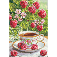 Andriana Raspberry Tea M-48 borduren (pakket)