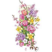 Andriana Waltz of the Flowers W-58 borduren (pakket)
