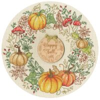 Bothy Threads Jane Sunner Autumn Wreath XJS7 borduren (pakket)