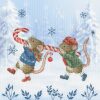 Bothy Threads Sarah Summers Candy Cane Capers XSS35 borduren (pakket)