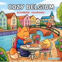 Cozy Belgium - Comfy Kleurboek voor volwassenen en kinderen