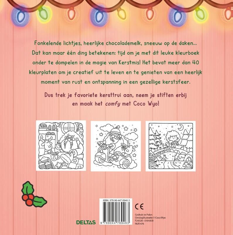 Cozy Christmas Cute & Comfy - Kleuren voor volwassenen en kinderen