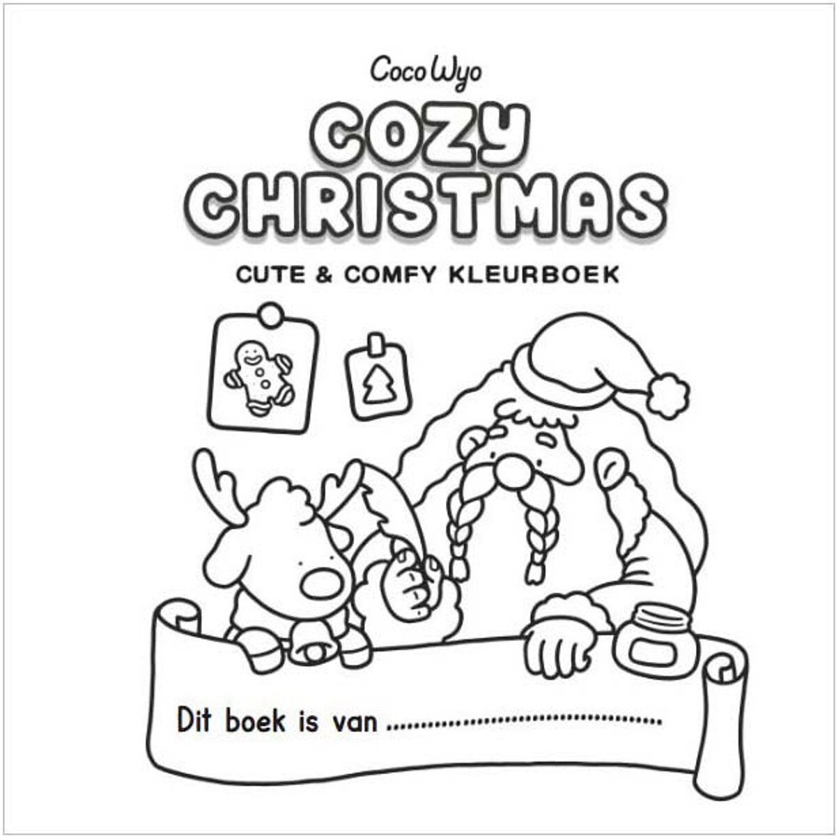 Cozy Christmas Cute & Comfy - Kleuren voor volwassenen en kinderen