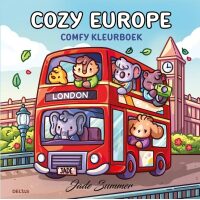 Cozy Europe - Comfy Kleurboek voor volwassenen en kinderen