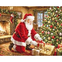 Luca-S The Heart of Christmas G738  Petit Point borduren