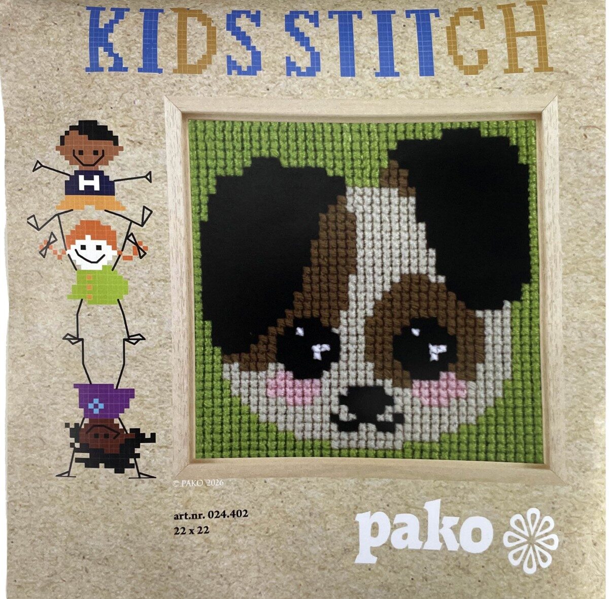 Pako Hondje voorbedrukt voor kinderen 024.402