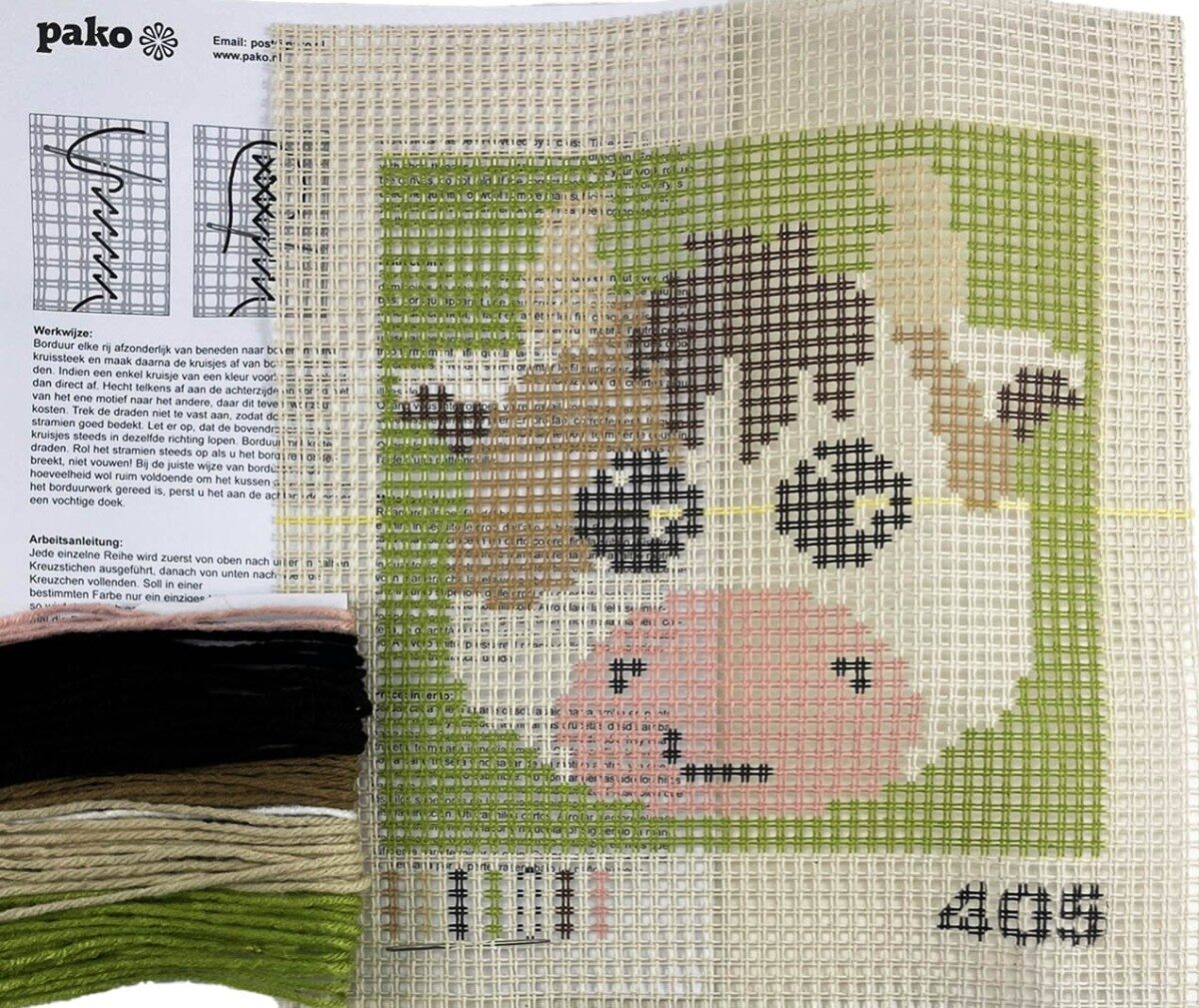 Pako Koe voorbedrukt voor kinderen 024.405