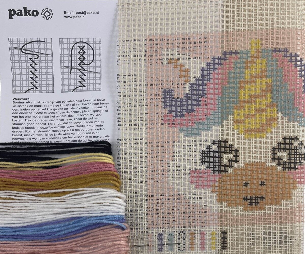 Pako Unicorn voorbedrukt voor kinderen 024.401