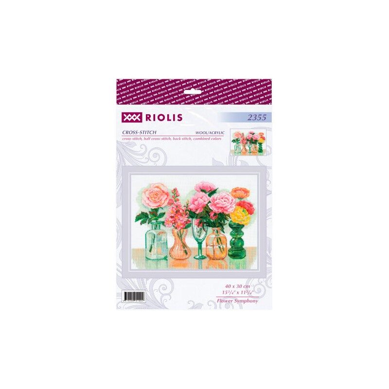 RIOLIS Flower Symphony 2355 borduren (pakket)