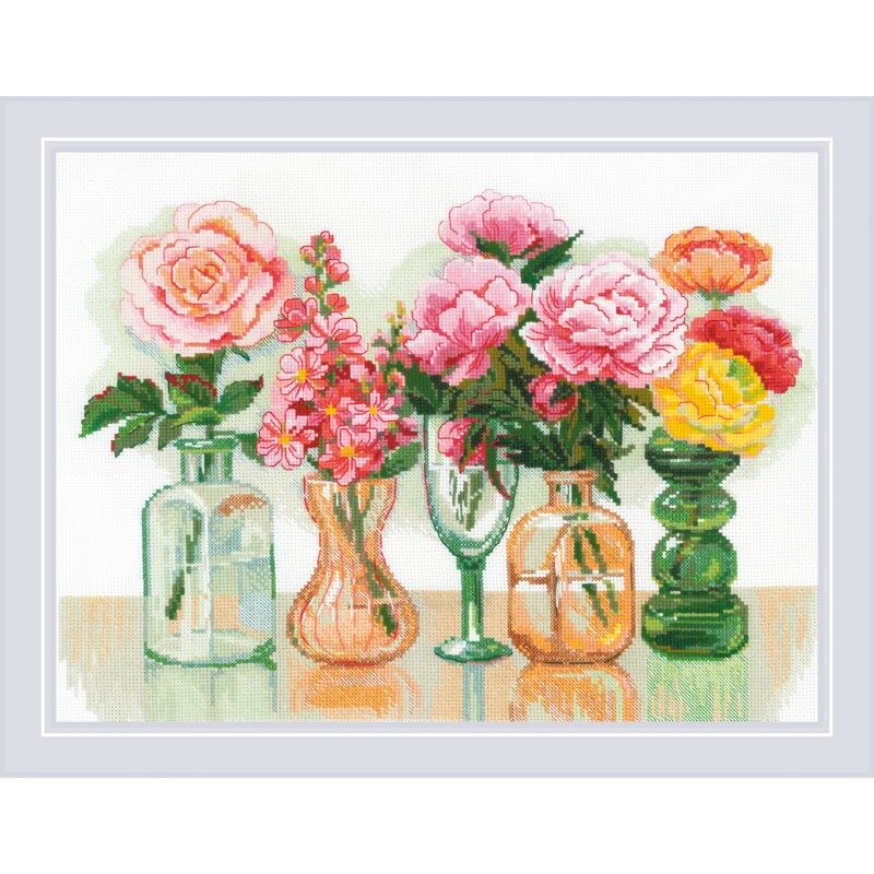 RIOLIS Flower Symphony 2355 borduren (pakket)