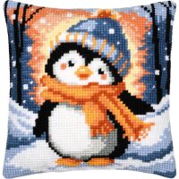 Vervaco Kruissteekkussen Koude kleine pinguïn PN-0206587