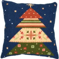 Vervaco Kruissteekkussen Scandinavische kerstboom PN-0207222